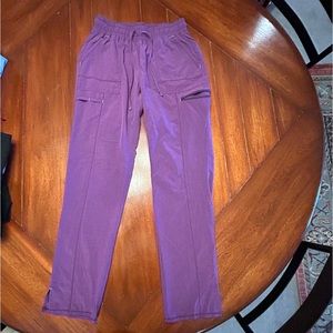 Purple Scrubstar scrub pants